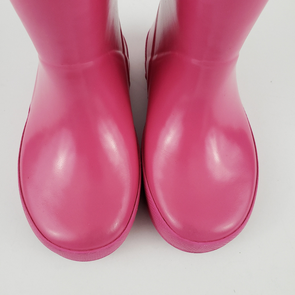 **NFS** HUNTER Toddler Pink Gloss Rain Boots UK 7 - Picture 3 of 8